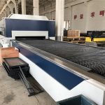 model pensaernïol peiriant torri laser metel peiriant oeri dŵr torrwr laser 3 echel