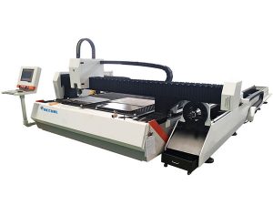 peiriant torri tiwb laser ffibr modur servo dim sŵn gyda'r system oeri dŵr